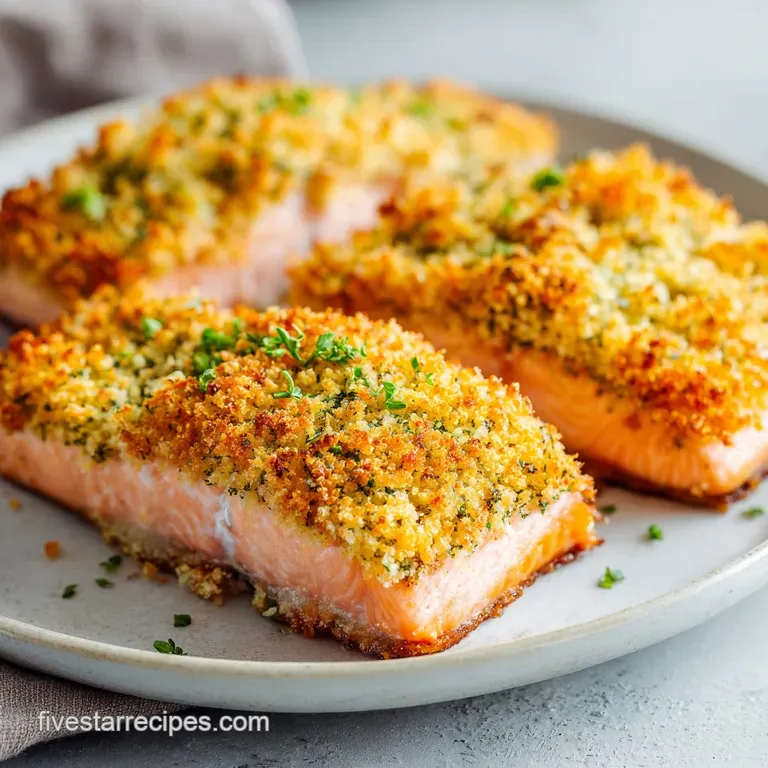 Flaky pink salmon fillet topped with melted gold cheese and fresh basil leaves served alongside steamed asparagus.