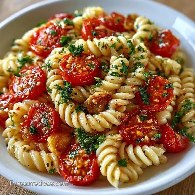 Jammy Roasted Cherry Tomato Pasta