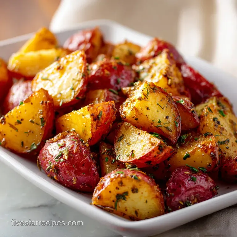Roasted Red Potatoes: Shatter Crisp