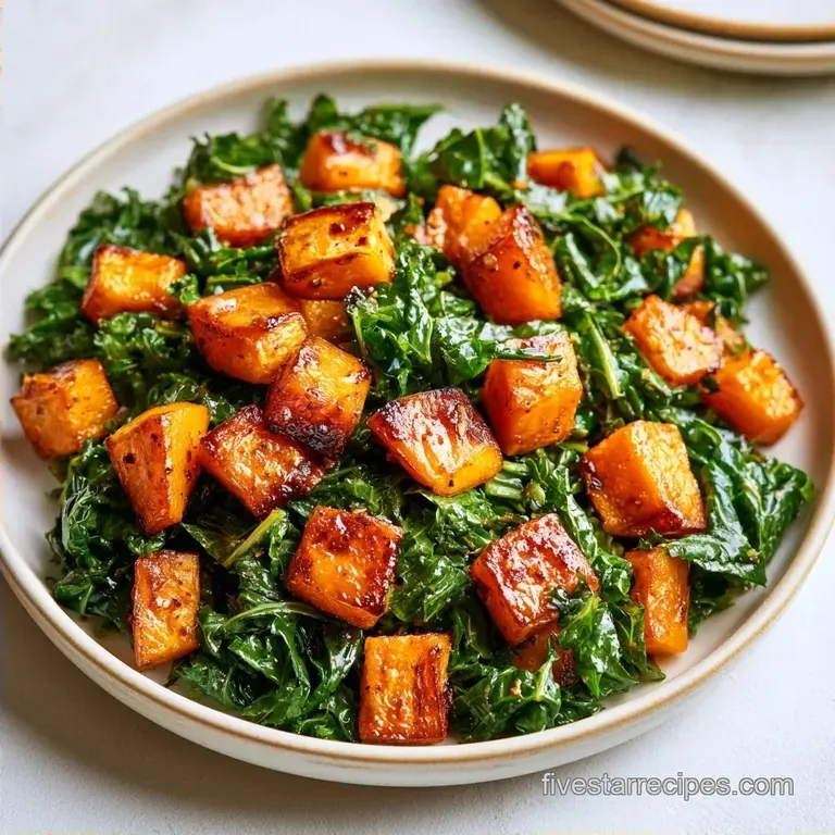 Fall Side Salad with Butternut Squash