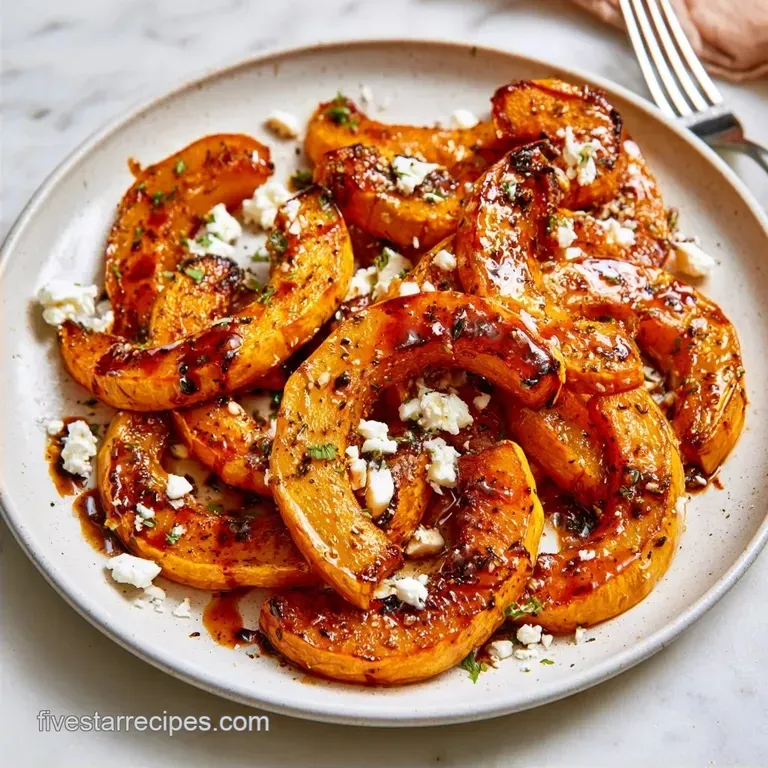 Roasted Butternut Squash Salad with Feta