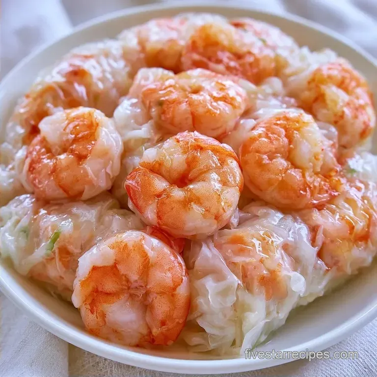 Bouncy Shrimp Rice Noodle Rolls