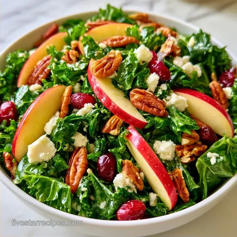 Simple Fall Salad with Honeycrisp Apples
