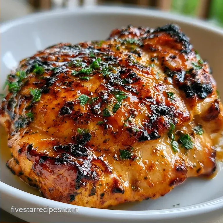 Simple Grilled Chicken Marinade with Soy and Citrus
