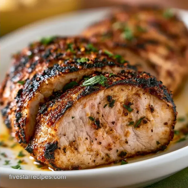 Simple Grilled Tenderloin: Mahogany Crust