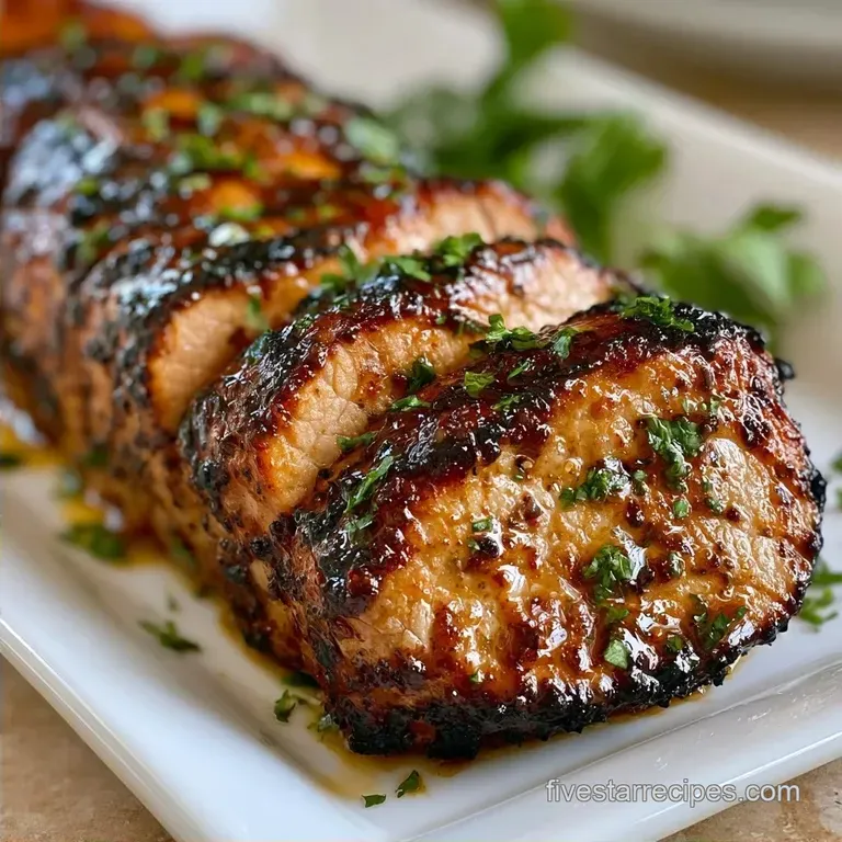Smoky Grilled Pork Tenderloin with Smoked Paprika