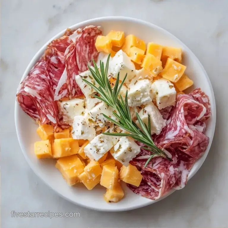 Themed Holiday Food Platter: Savory and Festive