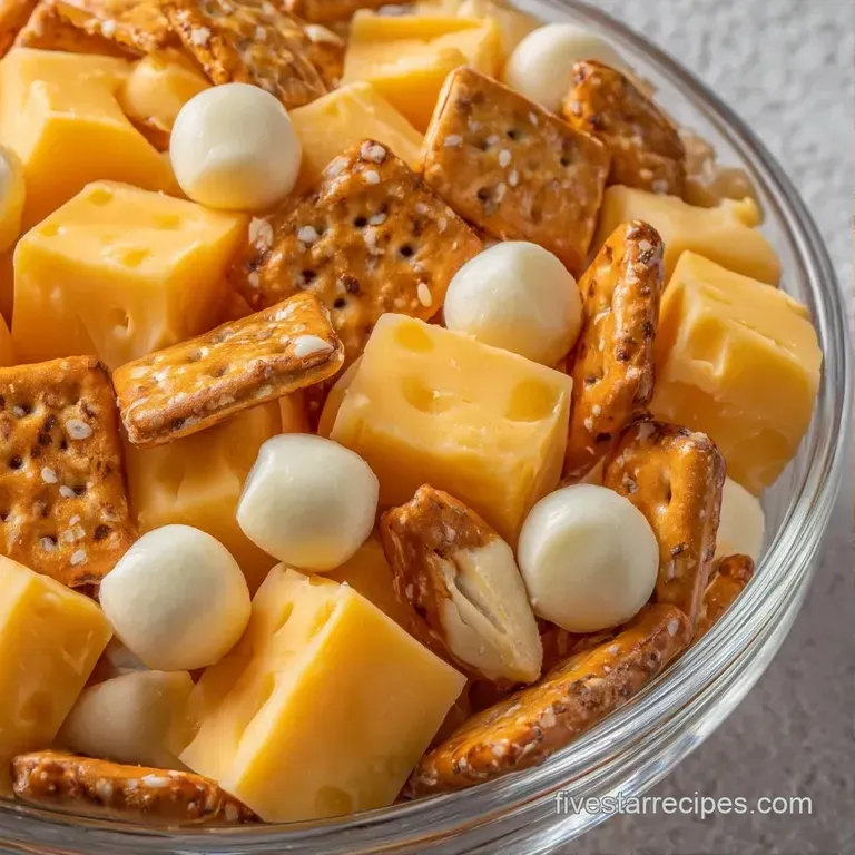 Artfully arranged wedges of pale cheese and dark berries surrounding a small bowl of golden honey on a rustic platter.
