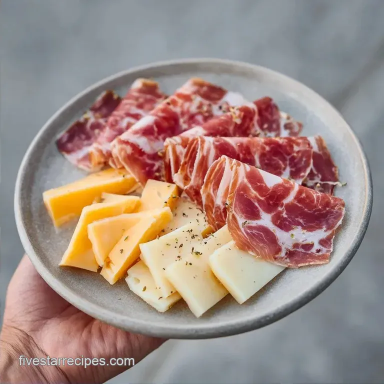 Unique Dinner Charcuterie Board: Savory and Fresh