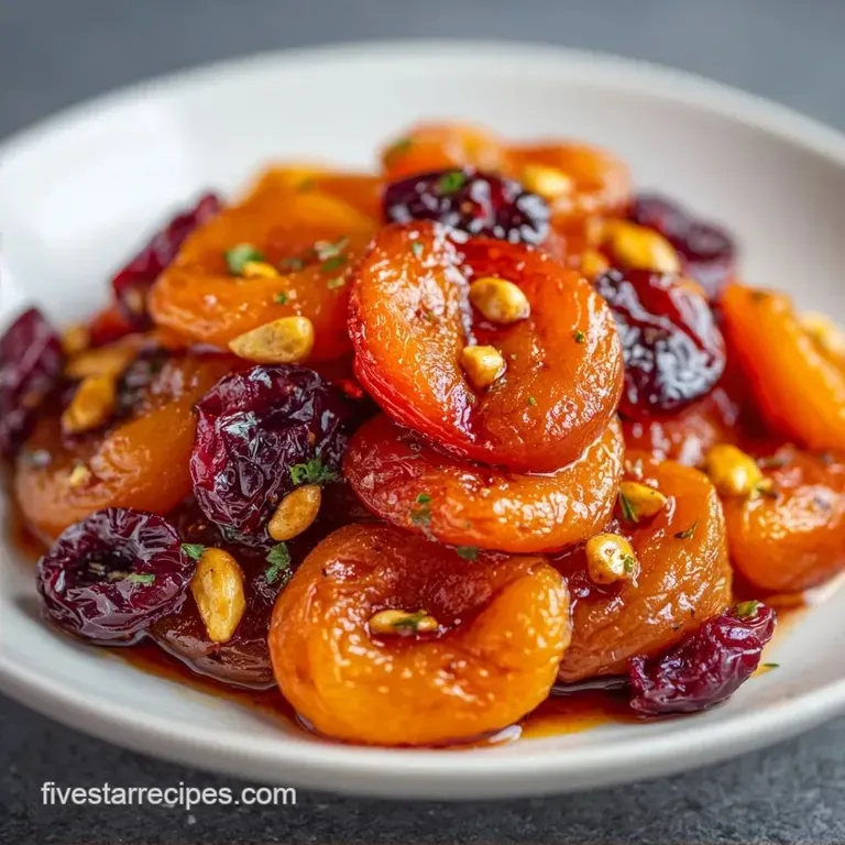 Winter Dried Fruit Board: Sweet and Savory